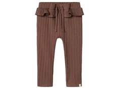 Lil Atelier peppercorn flæse bukser